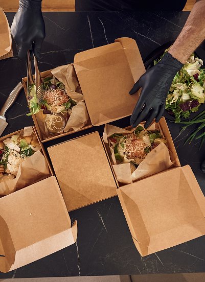 Baner: Opakowania fast food