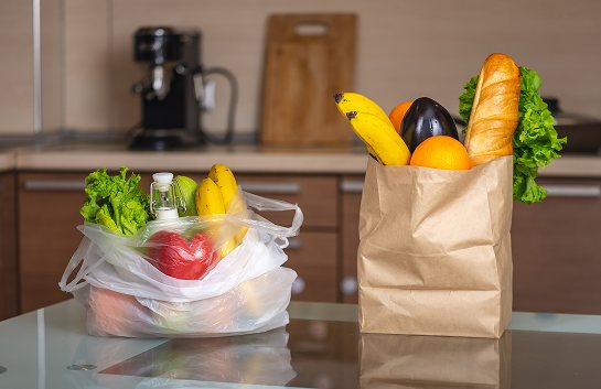 Baner: Torby papierowe czy foliowe?