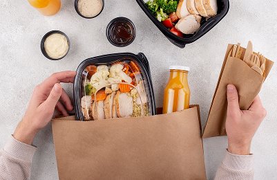 Baner: Pojemniki, miski do zgrzewu